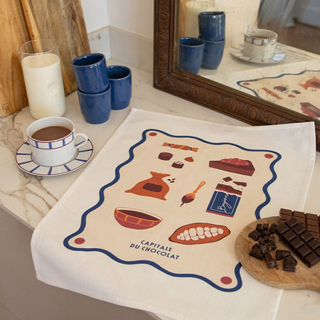 Essuie-mains Kotoia Txoko Multi­co­lore 45×60 cm Jean Vier