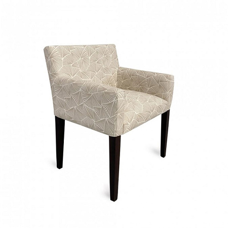 Fauteuil Ilar­gia Palma Grège 64×55×77 cm Jean Vier