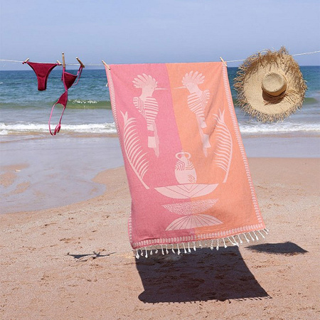 Fouta Brouillarta Océan 90×160 cm Jean Vier