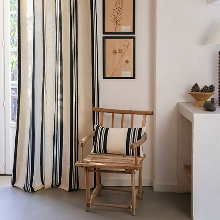 Rideau Aya Coco­nut 176×250 cm Jean Vier