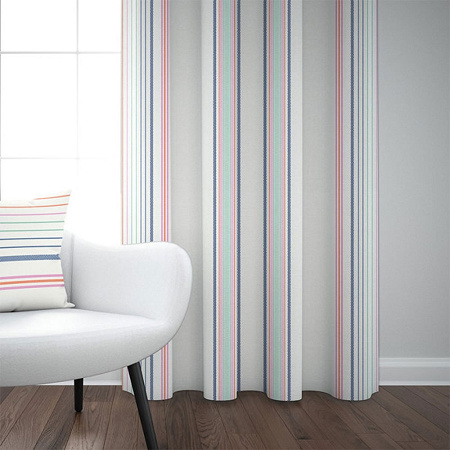 Rideau Berrain Multi­co­lore 156×250 cm Jean Vier