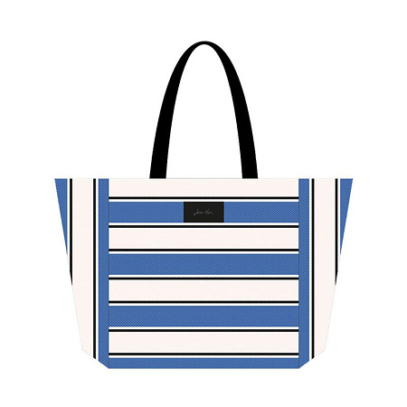 Sac Shop­ping Zaku Bleu 47×31×19 cm Jean Vier