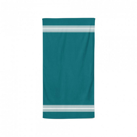 Serviette de toilette Grand Hotel Coton Bio Vert Algue 50×100 cm Jean Vier