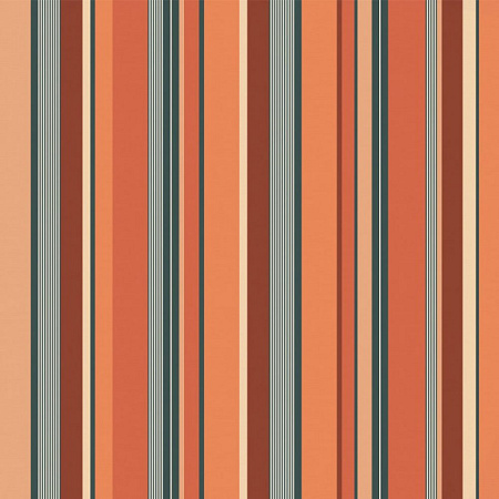 Tissu au mètre Oleta Terra­cotta 172 cm Jean Vier