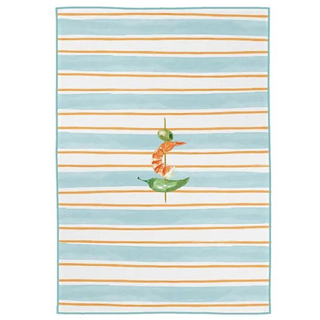 Torchon Haize Pintxo Multi­co­lore 50×70 cm Jean Vier