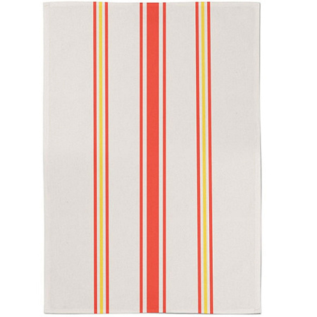 Torchon Ondare Ossau Rouge 50×70 cm Jean Vier