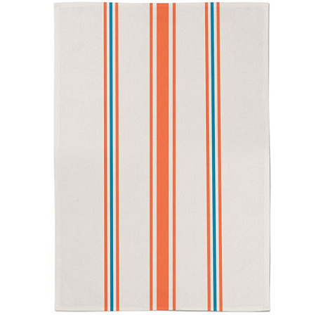 Torchon Ondare San Sebas­tian Orange 50×70 cm Jean Vier