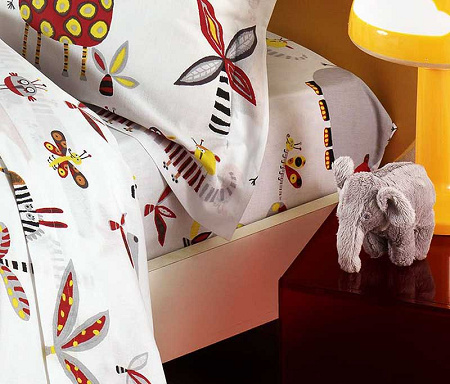 Drap housse Zoo 90×190 cm La Maison de Balmy