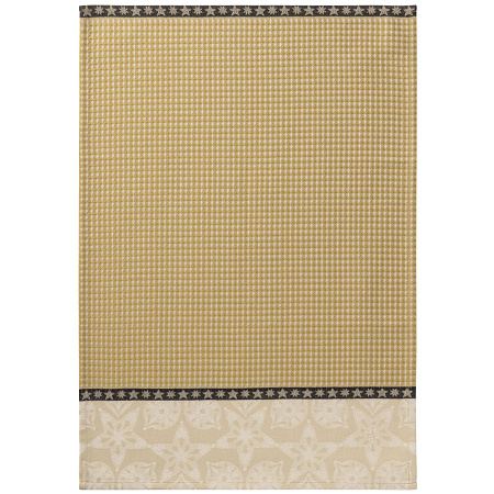 4 Essuie mains Féérie Pain d’épices 54×38 cm Le Jacquard Français