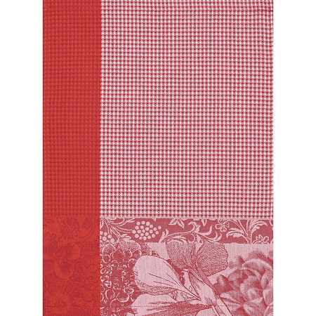 4 Essuie mains Fleurs à croquer Fleur 54×38 cm Le Jacquard Français