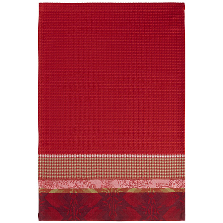 4 Essuie mains Gipsy Rubis 54×38 cm Le Jacquard Français