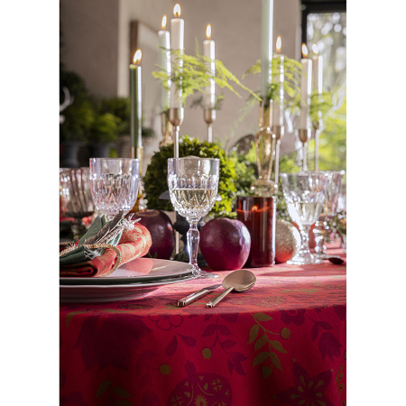 4 serviettes de table Féerie Sucre d’Orge 55×55 cm Le Jacquard Français