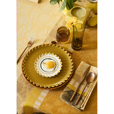 4 serviettes de table Gipsy Désert 58×58 cm Le Jacquard Français