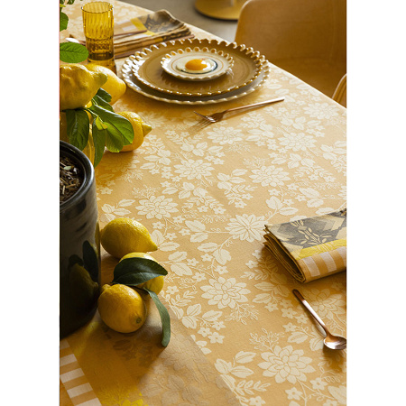 4 serviettes de table Gipsy Désert 58×58 cm Le Jacquard Français