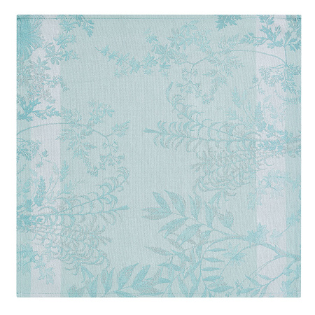 4 serviettes de table Jardin d’Eden Cascade 58×58 cm Le Jacquard Français