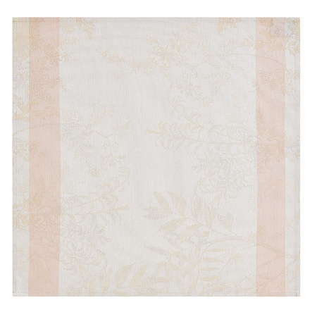 4 serviettes de table Jardin d’Eden Chair 58×58 cm Le Jacquard Français