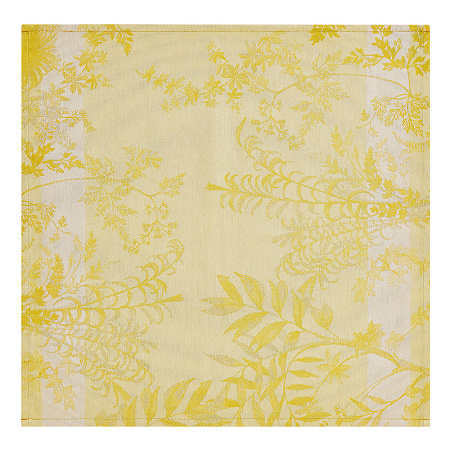 4 serviettes de table Jardin d’Eden Pollen 58×58 cm Le Jacquard Français