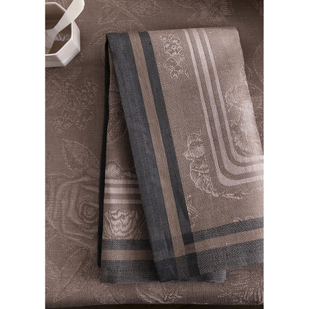 4 serviettes de table Romance Charme 50×50 cm Le Jacquard Français