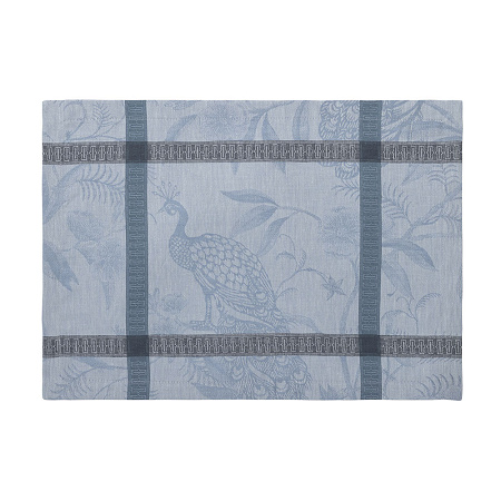 4 sets de table A l’Oran­ge­rie Char­don 50×36 cm Le Jacquard Français