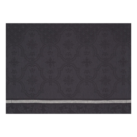 4 sets de table Armoi­ries Jais 50×36 cm Le Jacquard Français