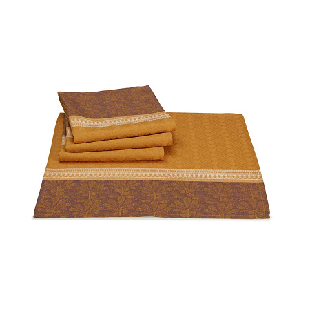 4 sets de table Croi­sière sur le Nil Désert 50×36 cm Le Jacquard Français