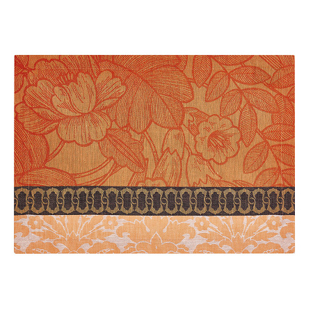 4 sets de table Esca­pade Tropi­cale Goyave 50×36 cm Le Jacquard Français