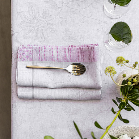 4 sets de table Eté Indien Fresia 50×36 cm Le Jacquard Français