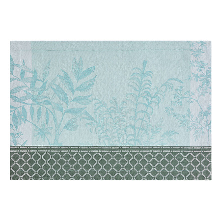 4 sets de table Jardin d’Eden Cascade 50×36 cm Le Jacquard Français