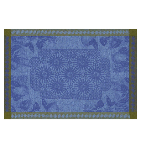 4 sets de table Jardin d’Orient Majo­relle 54×38 cm Le Jacquard Français