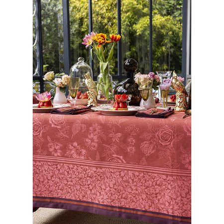 4 sets de table Romance Passion 54×36 cm Le Jacquard Français
