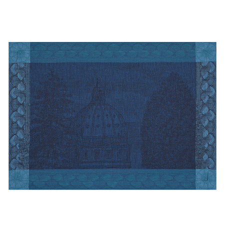 4 Sets de table Sympho­nie Baroque Crépus­cule 54×38 cm Le Jacquard Français
