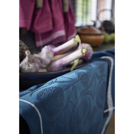 4 Torchons Ail Rose 60×80 cm Le Jacquard Français