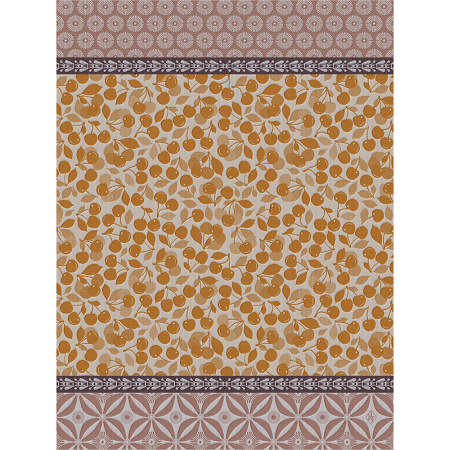 4 Torchons Cerise Napo­leon 60×80 cm Le Jacquard Français