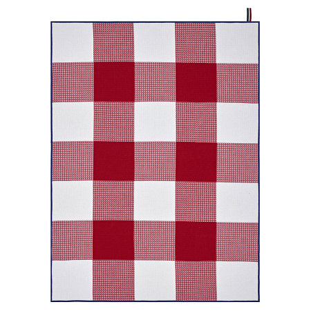 4 Torchons Elysée Trico­lore 60×80 cm Le Jacquard Français