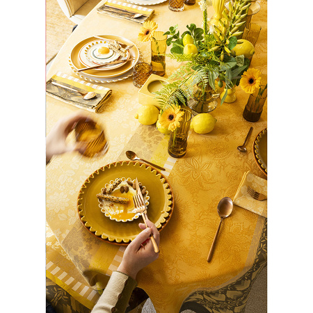 Chemin de table Gipsy Désert 50×150 cm Le Jacquard Français