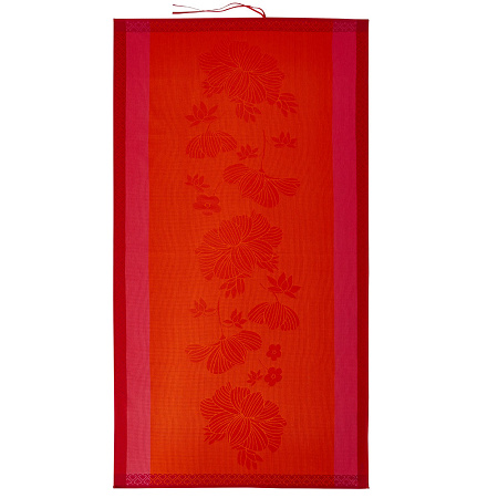 Drap de plage Monoï Capu­cine 100×200 cm Le Jacquard Français