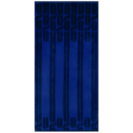 Drap de plage Nautic Marine 100×200 cm Le Jacquard Français