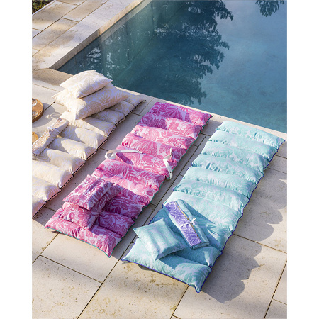 Mate­las bain de soleil Barbade Sable 60×190 cm Le Jacquard Français