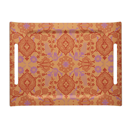 Plateau Voyage Iconique Coque­li­cot 58×42 cm Le Jacquard Français