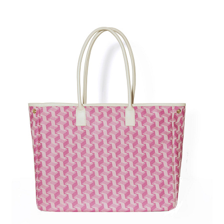 Sac Shop­ping Picto Rose Taille Unique Le Jacquard Français