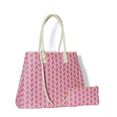 Sac Shop­ping Picto Rose Taille Unique Le Jacquard Français