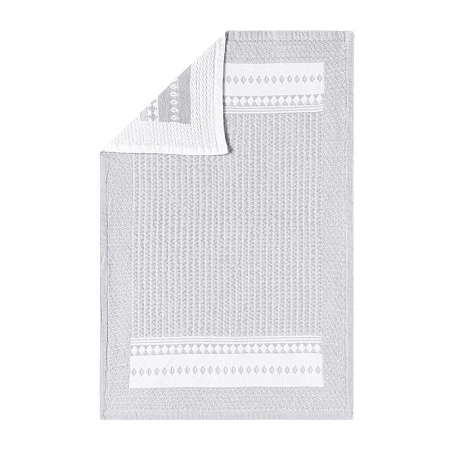 Serviette à invi­tés Bath Club Gris Miné­ral 30×50 cm Le Jacquard Français