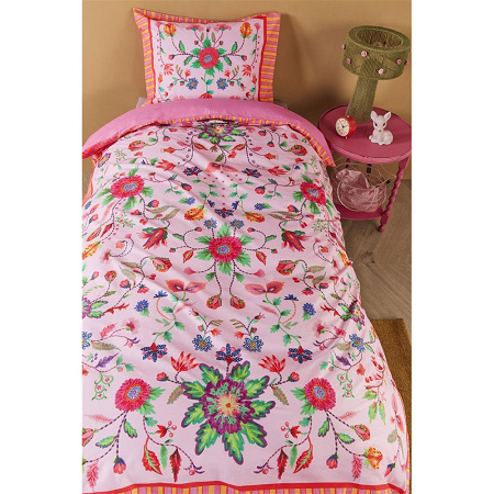 Parure de couette Misona Multi­co­lore 140×200 cm + 1 60×70 cm Oilily