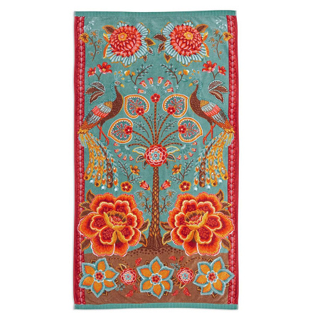 Drap de plage Jungle Garden Green 100×180 cm Pip Studio