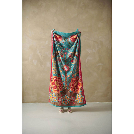 Drap de plage Jungle Garden Green 100×180 cm Pip Studio