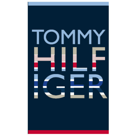 Drap de plage Island Navy 90×180 cm Tommy Hilfi­ger