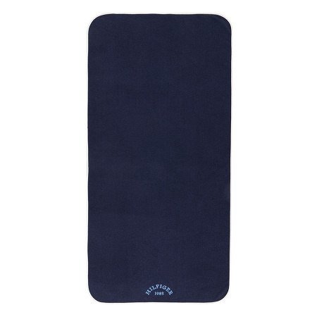 Drap de plage Miami Navy 80×160 cm Tommy Hilfi­ger