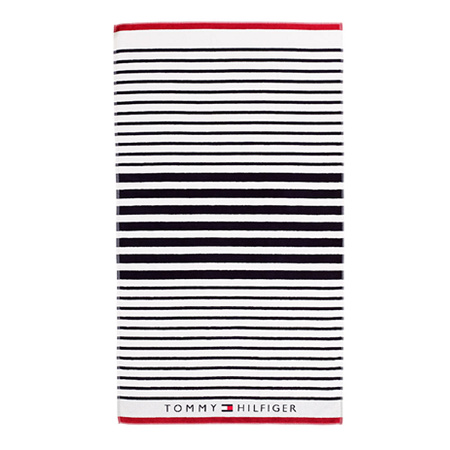 Drap de plage Sailor Navy 100×180 cm Tommy Hilfi­ger