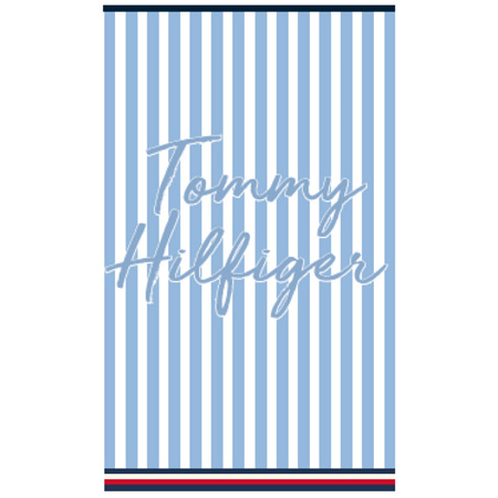 Drap de plage Surf Club Wave 90×170 cm Tommy Hilfi­ger
