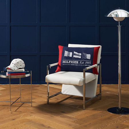 Housse de cous­sin Nautic Flags Navy 40×60 cm Tommy Hilfi­ger
